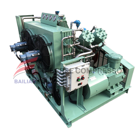 V-shaped Pry Mounted CO2 Compressor 2VCW-127/0.5-18 